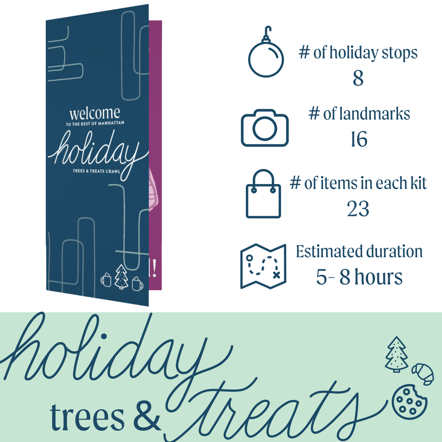 manhattan holiday trees and treats crawl